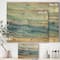 Designart - Ocean Mineral Waves - Nautical & Coastal Print on Natural Pine Wood